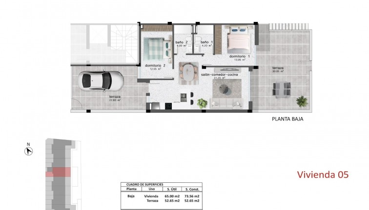 New Build - Bungalow - Pilar de la Horadada