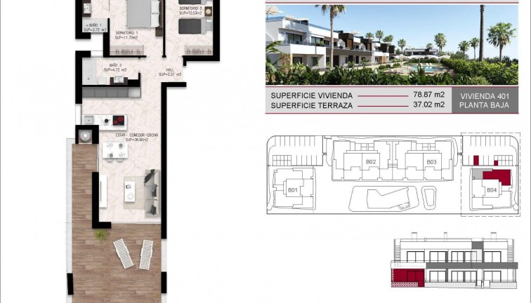 Obra nueva - Bungalow - Rojales - Lo Marabú