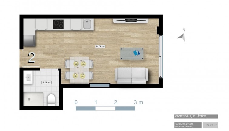 New Build - Apartment - Top Floor Apartment - Torrevieja