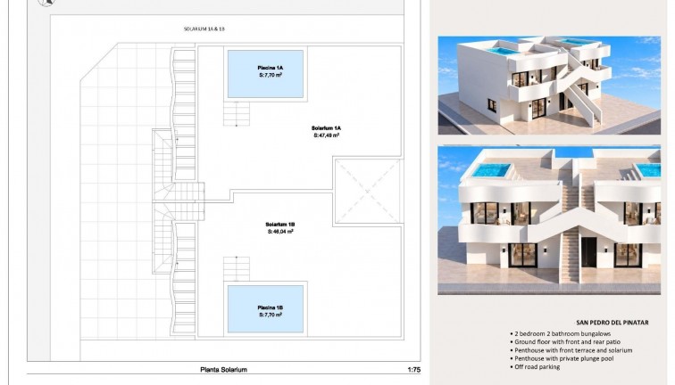 Uudistuotanto - Bungalow - San Pedro del Pinatar - Los Peñascos