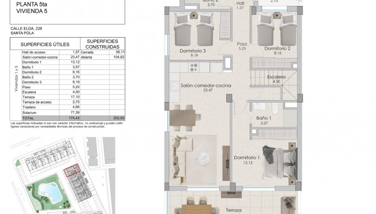 New Build - Apartment - Top Floor Apartment - Santa Pola