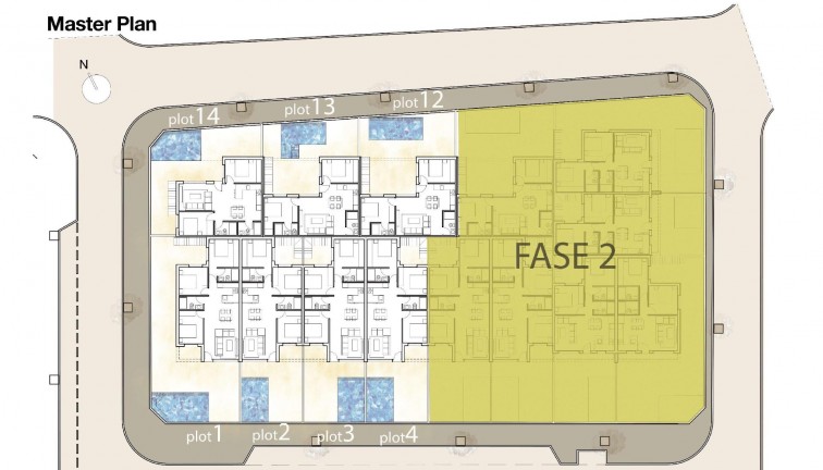 Obra nueva - Casa adosada - Pilar de la Horadada