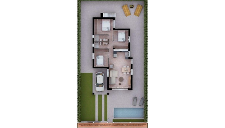 Uudistuotanto - Erillistalo - Los Alcazares - Serena Golf